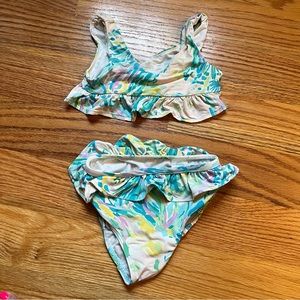 Lilly Pulitzer floral print bikini size 2